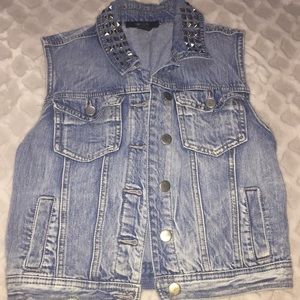 Forever 21 jean vest